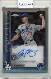 2025 Topps Chrome Justin Wrobleski Rookie Autographs RC #RAJWR
