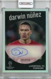 2022-23 Topps Chrome UEFA Club Competitions Darwin Nunez 1959 Topps Autographs #59-19 Liverpool FC