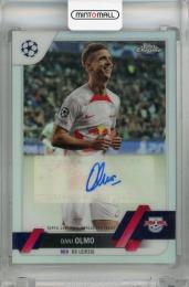 2022-23 Topps Chrome UEFA Club Competitions Dani Olmo Chrome Autographs #CA-DO RB Leipzig