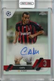 2022-23 Topps Chrome UEFA Club Competitions Cafu Chrome Autographs #CA-C ※傷・汚れあり AC Milan