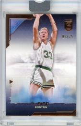 2023-24 TOPPS THREE BASKETBALL HOBBY Larry Bird Base Bronze Pallarel【08/25】 Boston Celtics