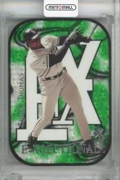 2000 Fleer Skybox E-X Frank Thomas E-Xceptional Green #XC15 【076/999】 Chicago White Sox