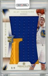 2012-13 Panini Immaculate Collection Basketball Klay Thompson Numbers patch RC【8/9】 Golden State Warriors