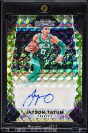 2017-18 Panini Prizm Mosaic #A-JTT Jayson Tatum Autographs Camo【10/25】 Boston Celtics