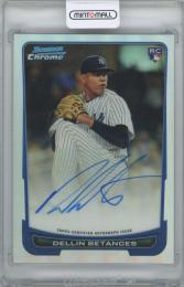 2012 BOWMAN Chrome Rookie Autographs Refractors #217 / DELLIN BETANCES(New York Yankees) 【233/500】
