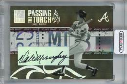 2005 Donruss Elite Dale Murphy Passing the Torch Autographs #PT10 ※傷あり 【073/100】 Atlanta Braves