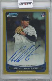 2012 BOWMAN Chrome Rookie Autographs Gold Refractors #217 / DELLIN BETANCES(New York Yankees) 【33/50】