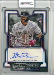 2023 Topps Japan Edition Brenton Doyle Autographs Colorado Rockies
