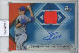 2014 TOPPS BOWMAN PLATINUM BASEBALL Zack Wheeler Autographed【087/199】《Near MINT》 New York Mets