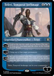 ザルファーの魔道士、テフェリー　TSP日本語foil ザルファーの魔道士、テフェリー/Teferi, Mage of Zhalfir《日本語