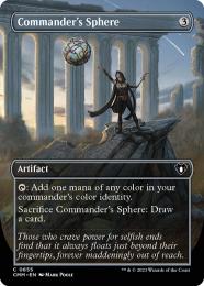【CMM】【ENG】【Foil】《統率者の宝球/Commander's Sphere》 ボーダーレス版