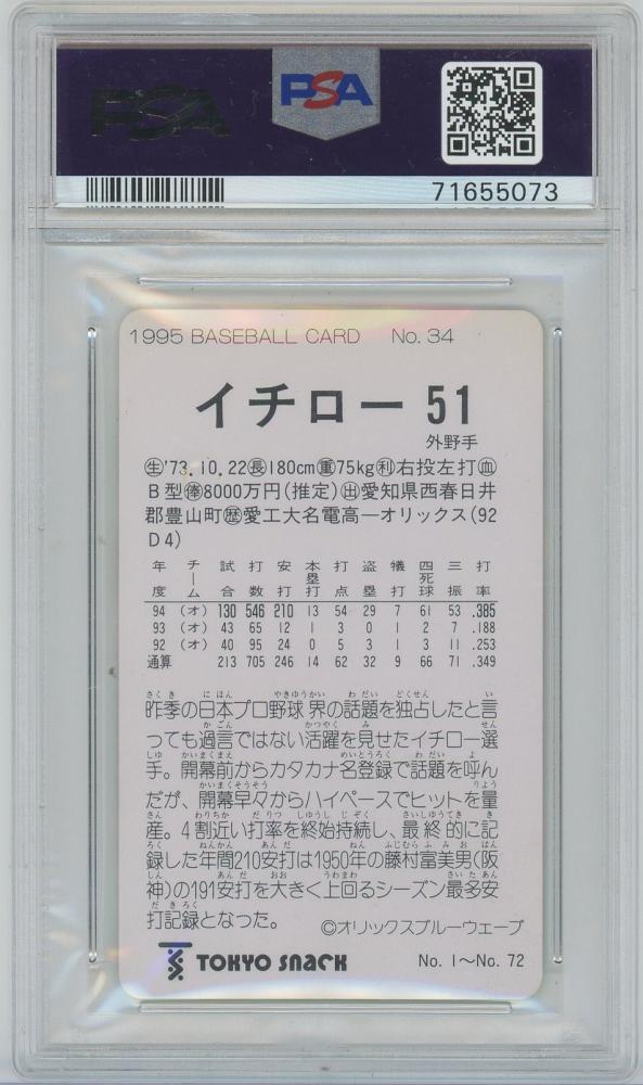 ミントモール / MINT 横浜店 / 1995 カルビー プロ野球