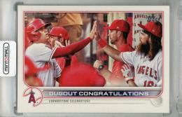 2022 Topps Series 2 Shohei Ohtani/Brandon Marsh Base #416 Los Angeles Angels