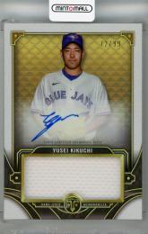 2022 Topps Triple Threads Yusei Kikuchi  Jersey Autographs #ASJR-YK【72/99】 Toronto Blue Jays