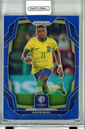 2024 Panini Prizm Conmebol Copa America Raphinha #26 Blue Prizms【096/100】 Brazil