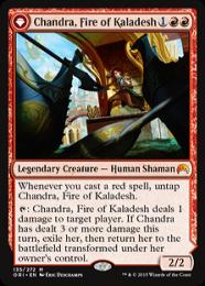 カラデシュの火、チャンドラ　英語　SDCC　Foil カラデシュの火、チャンドラ 英語 SDCC Foil V17】※Foil