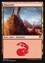 【ORI】【ENG】【Foil】《山/Mountain》No.268