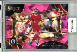 2023-24 Panini Select Premier League Alexis Mac Allister #240 Field Level Pink Ice Liverpool