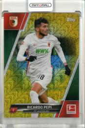 2021-22 Topps Bundesliga Japan Edition Ricardo Pepi #36 Gold Mojo Refractor【13/50】 FC Augsburg