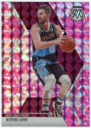 2019-20 Panini Mosaic Mosaic Pink Camo #157 Kevin Love