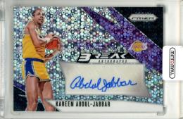 2024-25 Panini Prizm Kareen Abdul-Jabbar #FB-KAJ Fast Break Autograph Card Lakers
