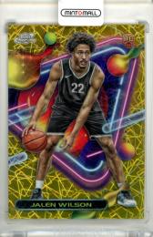 2023-24 Topps Cosmic Chrome Jalen Wilson #193 Bard Card Gold Interstellar Refractor Parallel【24/50】 Nets