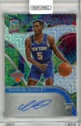 2020-21 Panini Soectra Bascketball   Immanuel Quickley autograph Card【09/25】 New York Knicks