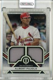 2021 Topps Tribute Albert Pujols Dual Relic【072/150】 St. Louis Cardinals