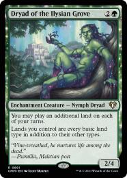 【CMM】【ENG】《イリーシア木立のドライアド/Dryad of the Ilysian Grove》