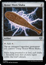 mtg 名誉に磨り減った笏/Honor-Worn Shaku　日本語版　Foil ミントモール / MINT GAMES MTG(東日本橋) / 【DMC】【JPN