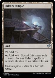 【CMM】【ENG】《エルドラージの寺院/Eldrazi Temple》