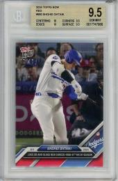 2024 Topps Now Shohei Ohtani #680 Red【07/10】【BGS9.5】《Gem-MINT》 Los Angeles Dodgers