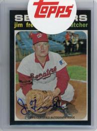 2020 Topps Heritage Jim French Real One Autographs #ROAJF