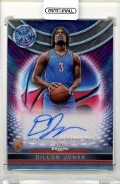 2024-25 Topps Chrome Basketball Dillon Jones Certified Rookie Autograph Oklahoma City Thunder