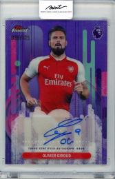 2026 TOPPS finest PREMIER LEAGUE  Olivier Giroud Auto#FA-06【035/125】 Arsenal