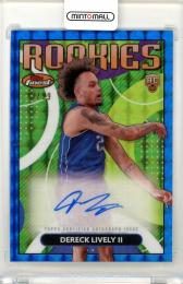 2023-24 Topps Finest Basketball Dereck Lively Ⅱ Rookies Finest Autograph【12/99】Dallas Mavericks