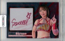 2026 BBM 女子プロレス Sareee 直筆サイン【025/100】