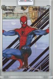 2022 Marvel Fleer Ultra Avengers  Spider-Man  Burgundy Foil #69 125/141