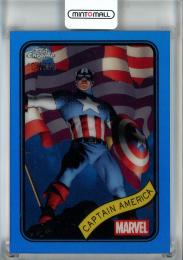 2025 Topps Chrome Marvel Captain America Blue Refractors #185【198/299】《※初期傷あり》