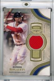 2021 Topps Tier One Boston Red Sox Xander Bogaerts Tier One Relics 073/299