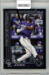 2025 TOPPS SERIES 1 Greg Jones Black #36【46/74】 Colorado Rockies