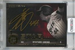 2017 EPOCH 阪神タイガース シーズン・アチーブメント 梅野隆太郎 STAR SIGNATURES 直筆サインカード【12/44】