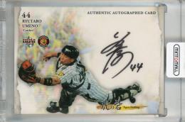 2014 BBM 虎の砦-Tigers Fielding 梅野隆太郎 直筆サインカード (RC)【17/60】