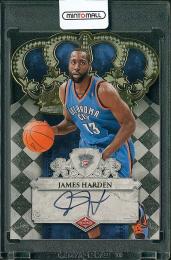 2009-10 Crown Royale James Harden Autographs #104 RC【526/599】 Oklahoma City Thunder