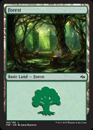 【FRF】【ENG】【Foil】《森/Forest》No.185