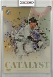 2026 BBM 千葉ロッテマリーンズ 西川史礁 Catalyst　金紙【077/150】