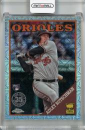 2023 Topps Update Series Adley Rutschman 1988 Topps Chrome Silver Pack Mojo #T88CU-77 RC Baltimore Orioles