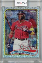 2024 Topps Series 2 Ronald Acuna Jr. 1989 Topps Baseball Chrome Silver Packs #2T89C-56 Atlanta Braves