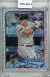 2024 Topps Series 2 Jasson Dominguez 1989 Topps Baseball Chrome Silver Packs #2T89C-69 RC New York Yankees