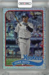 2024 Topps Series 2 Juan Soto 1989 Topps Baseball Chrome Silver Packs #2T89C-48 New York Yankees